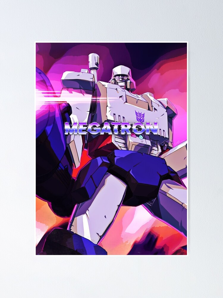 Decepticon Leader Poster For Sale By Planetcybertron Redbubble