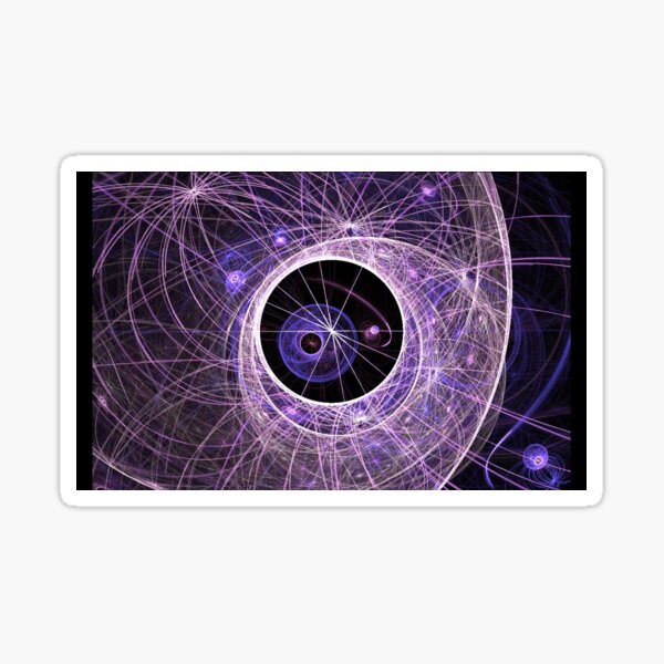 Orbit Sticker For Sale By Inoviridae Redbubble