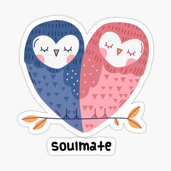 Soulmate Sticker For Sale By LaROSSe Redbubble