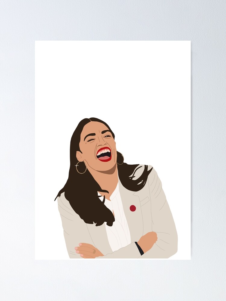 Aoc Digital Art Alexandria Ocasio Cortez Poster For Sale By