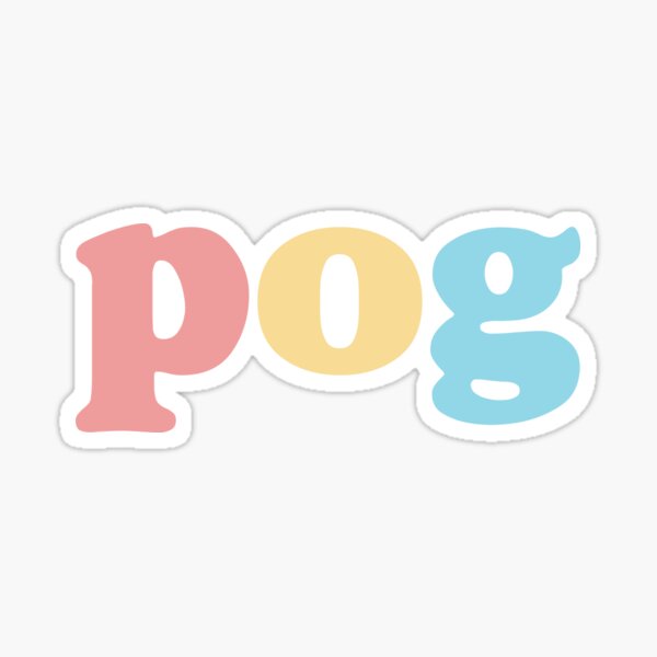 Pog Sticker For Sale By Sharath98 Redbubble