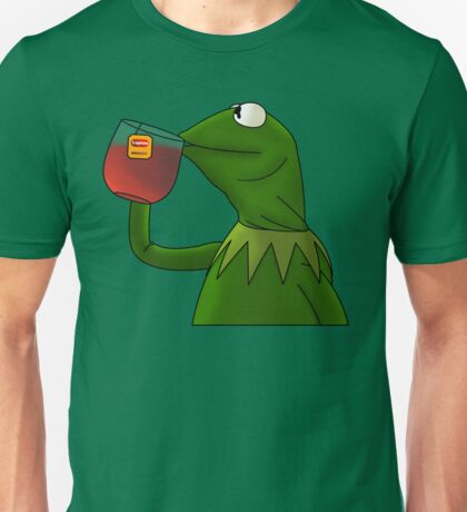 kermit sipping tea shirt