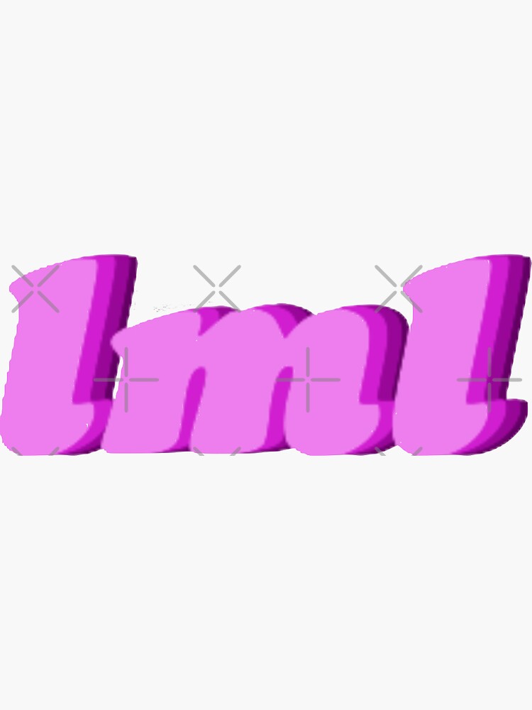 PINK LML Sticker By Dhauss Redbubble