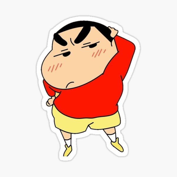 Shinchan Sticker By Divya21 Redbubble