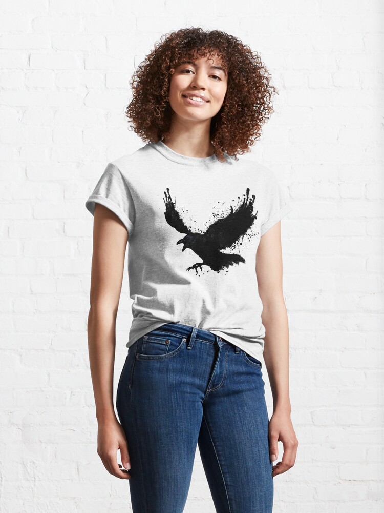 Raven T Shirt By Nicklas81 Redbubble