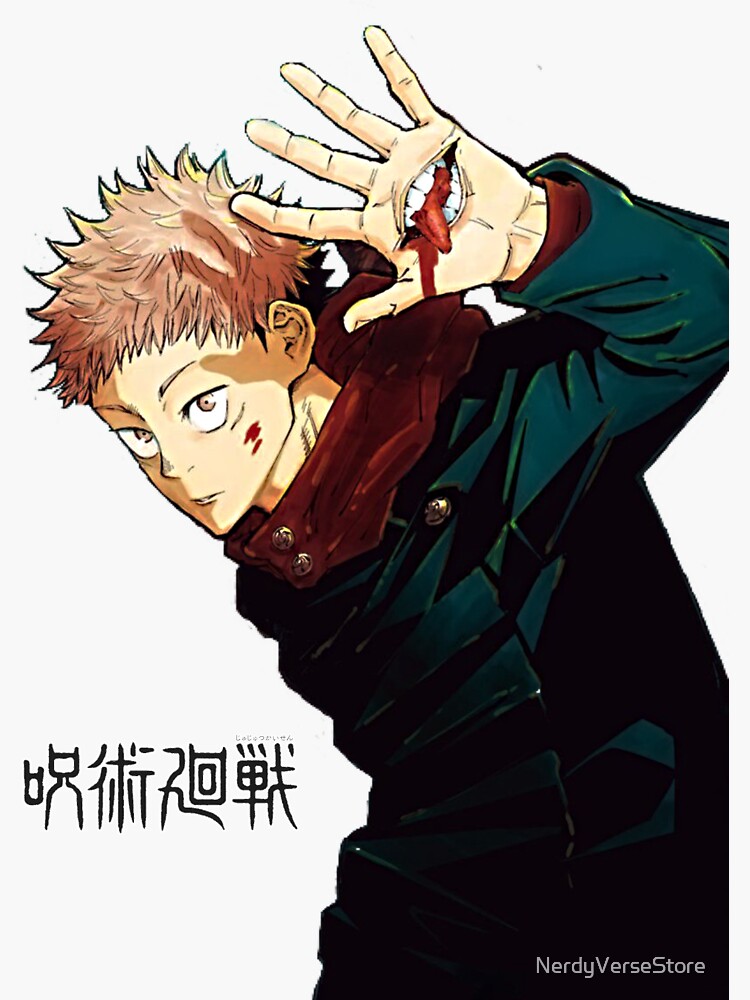 Pegatina Itadori Yuji Y Sukuna De Jujutsu Kaisen De Nerdyversestore