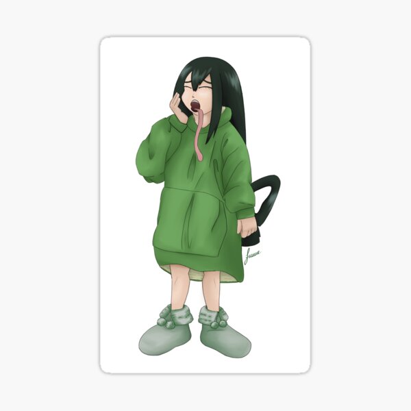 Sleepy Froppy Sticker For Sale By Gemmalianne Redbubble