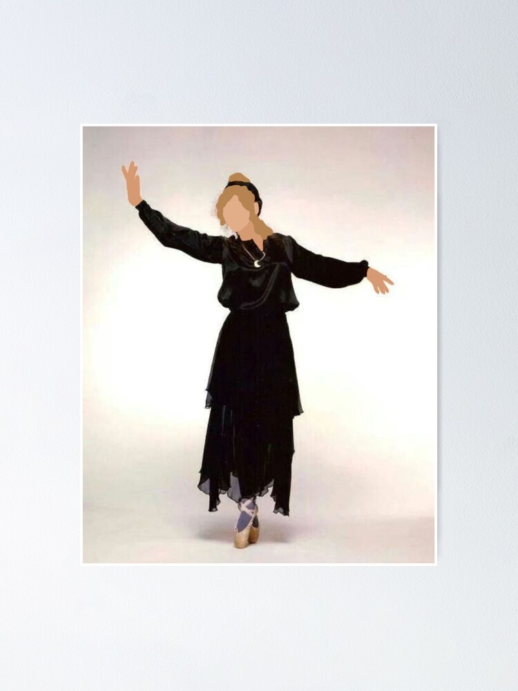 Stevie Nicks Ballerina Photoshoot Poster For Sale By Theartway