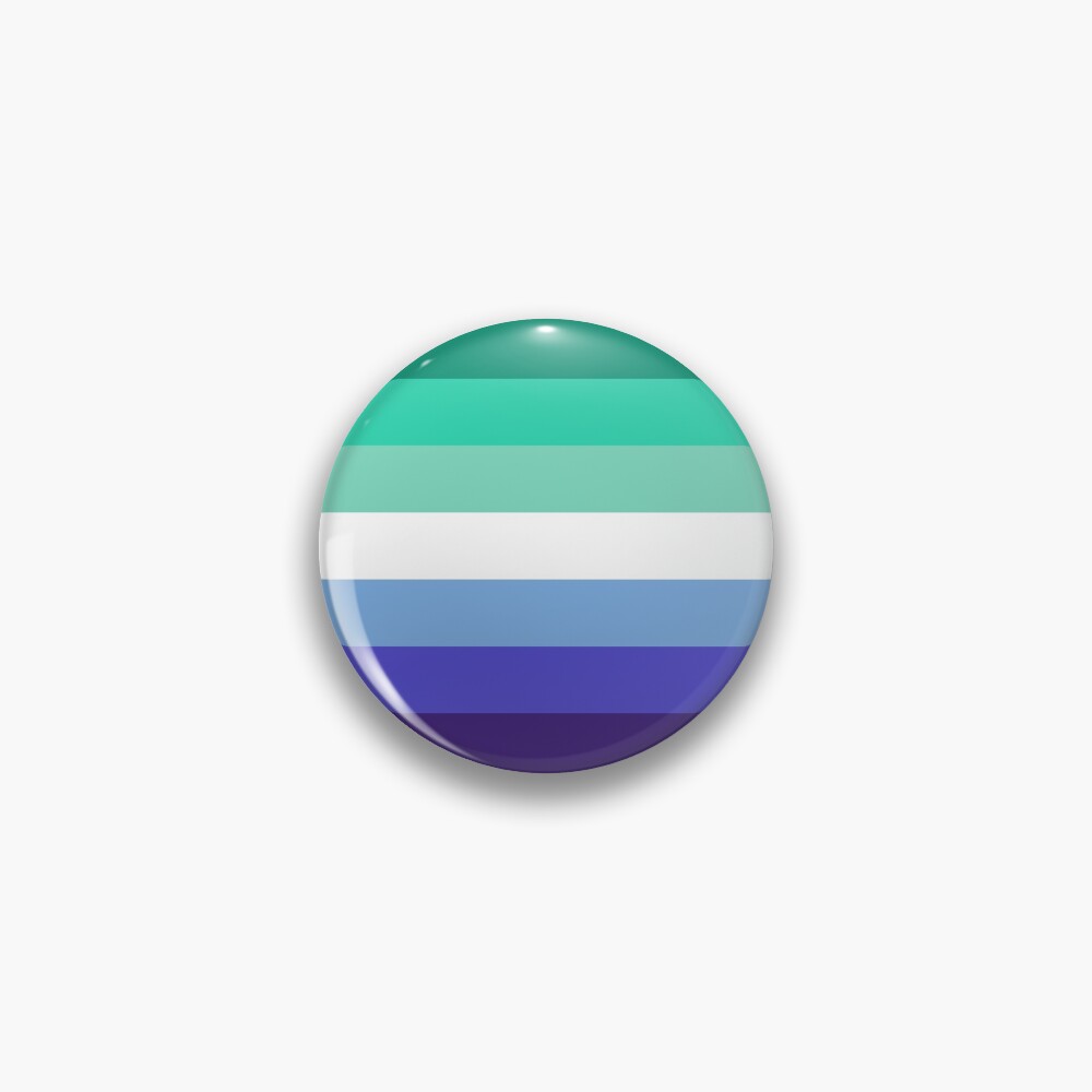 Mlm Gay Pride Flag Pin For Sale By Regenbogenn Redbubble