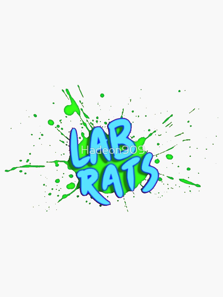 Lab Rats Logo Sticker For Sale By Hadeon Redbubble