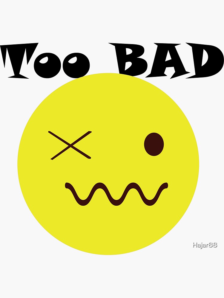 Funny Emoji Sticker For Sale By Hajar88 Redbubble