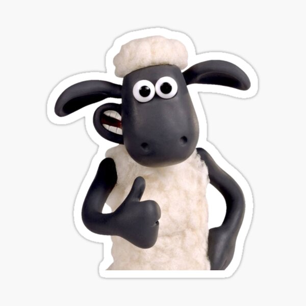 Shaun The Sheep Stickers Redbubble