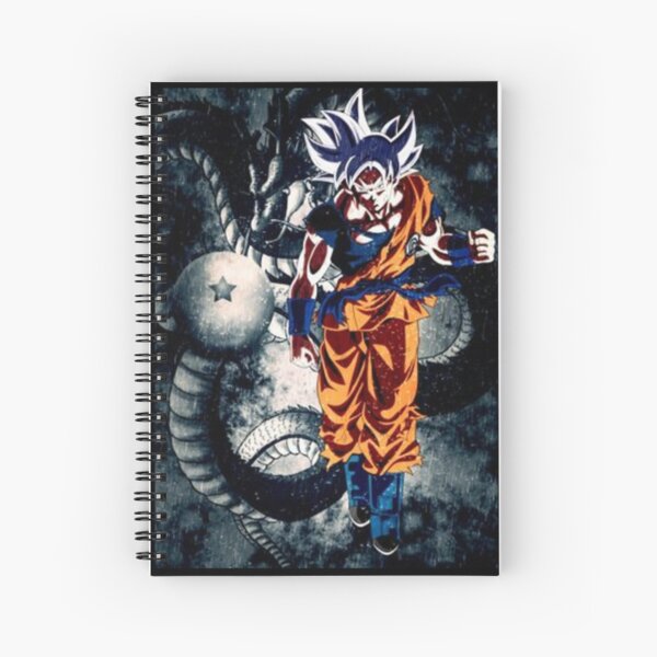 Cuaderno De Espiral Goku Ultra Instinto De Ahmedtaki Redbubble