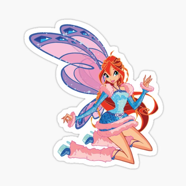 Bloom Lovix Winx Club Sticker For Sale By Milkyplanet Redbubble