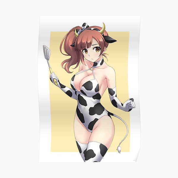 Cow Bikini Posters Redbubble