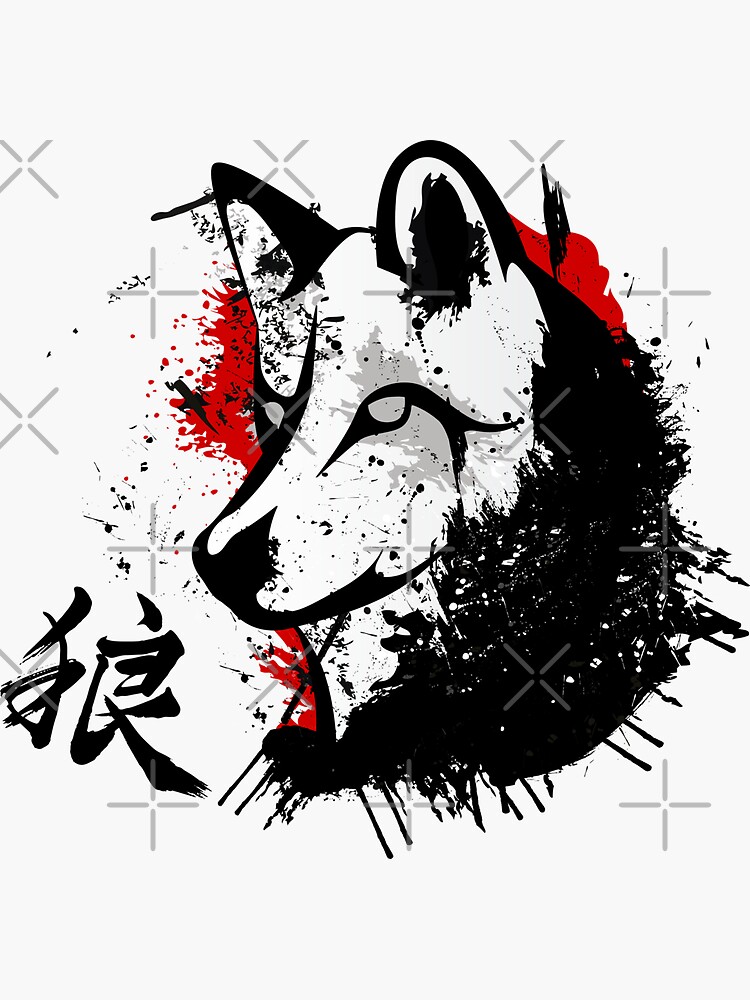 Wolf Okami Sticker For Sale By Dcornel Redbubble