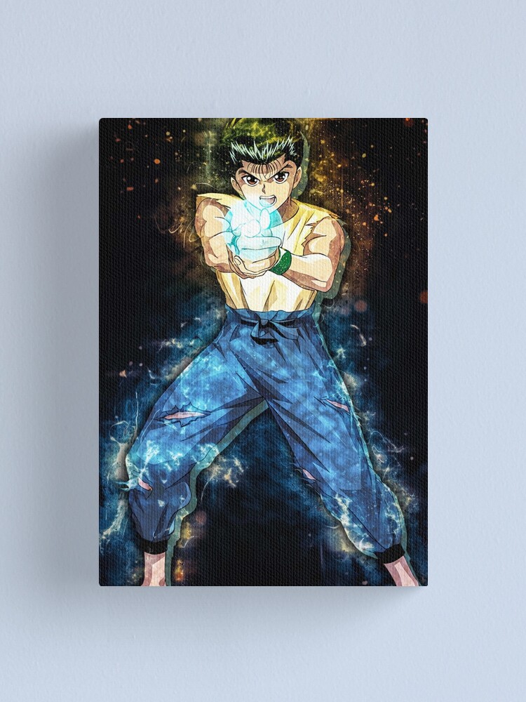 Yu Yu Hakusho Yusuke Urameshi Canvas Print For Sale By Spacefoxart