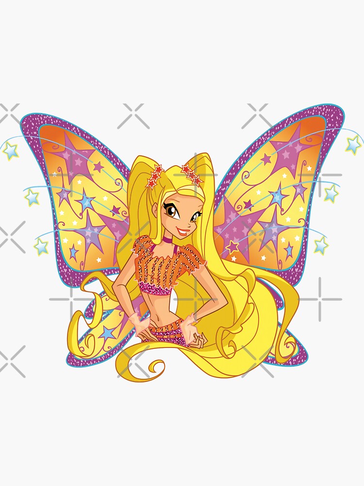 Stella Believix Winx Club Sticker For Sale By Milkyplanet Redbubble