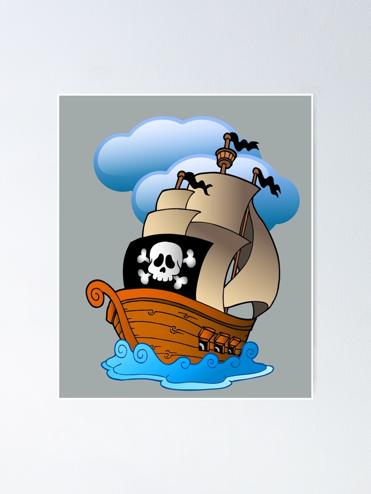 Pirate Ship Poster For Sale By NIK8818 Redbubble