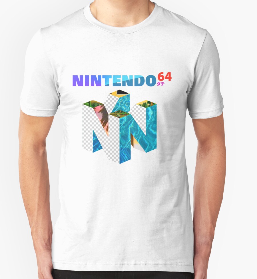 n64 vaporwave shirt