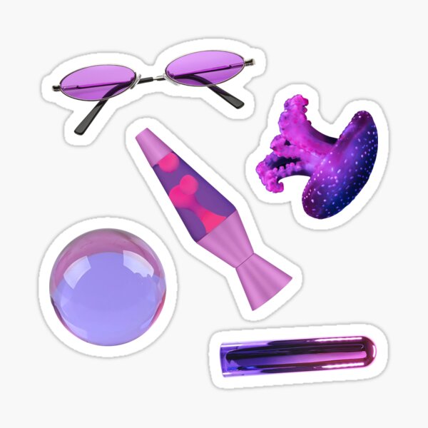 Purple Pack Sticker For Sale By Kaitiebarnes Redbubble