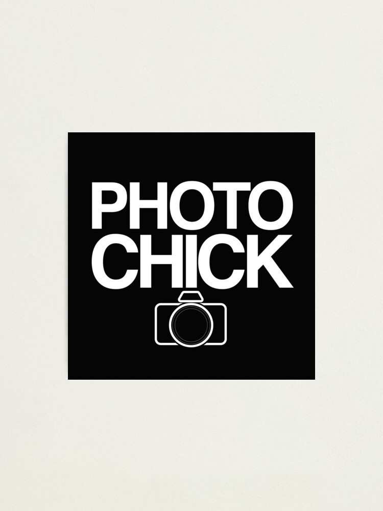 Lámina fotográfica Equipo de Photo Chick para fotógrafos femeninos