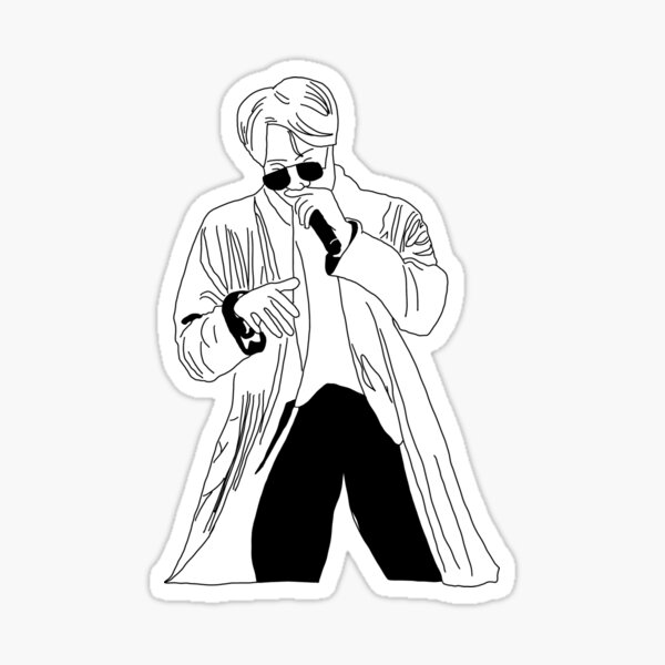 BTS JHOPE CYPHER Sticker Sticker For Sale By BakwonMin Redbubble