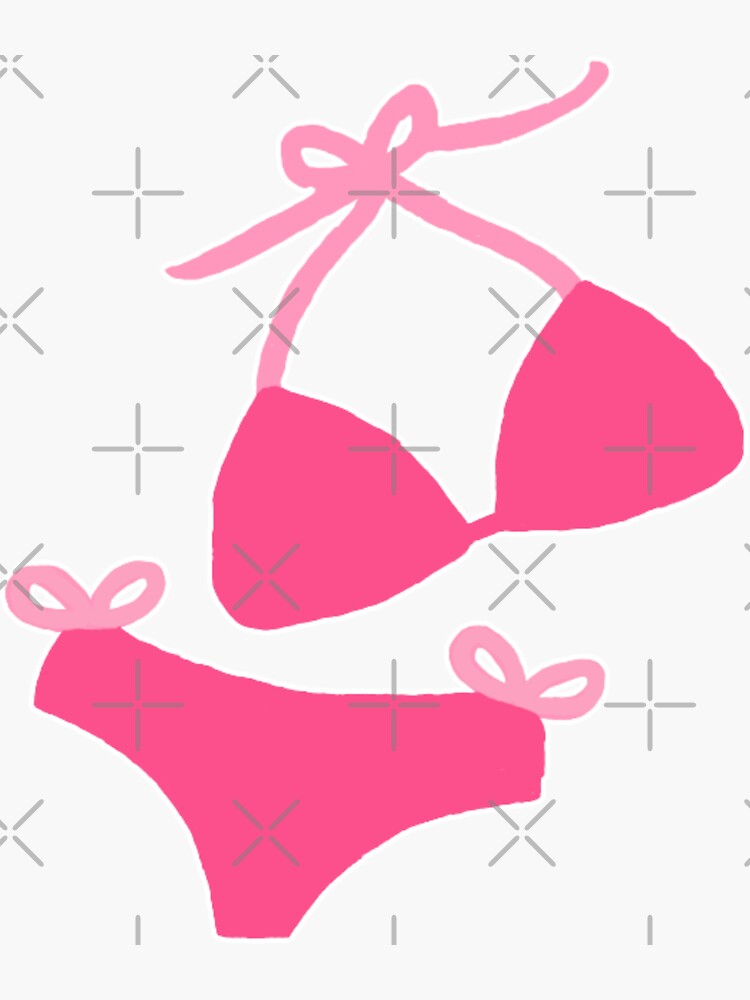 Bikini Sticker Sticker For Sale By Gracehollowayy8 Redbubble