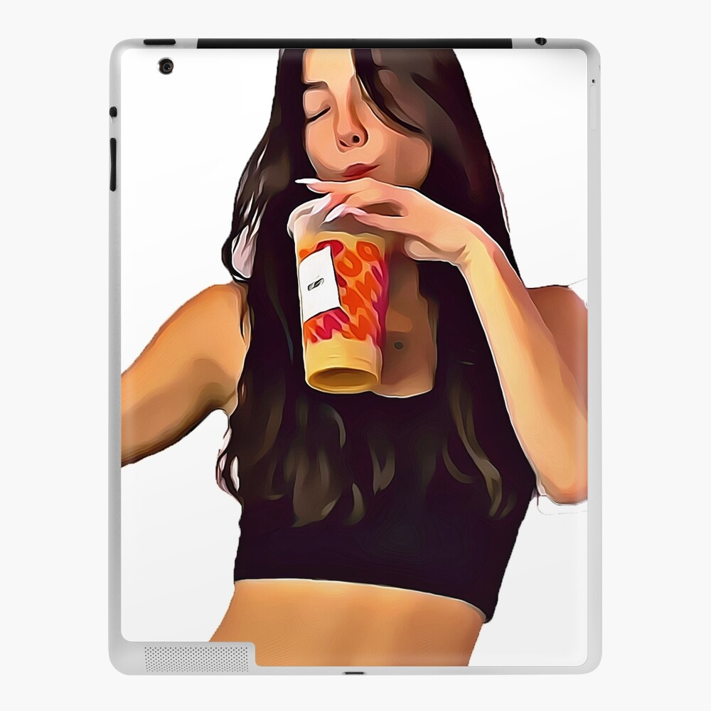 Charli Damelio Cartoonist Dunkin Tiktoker IPad Case Skin By