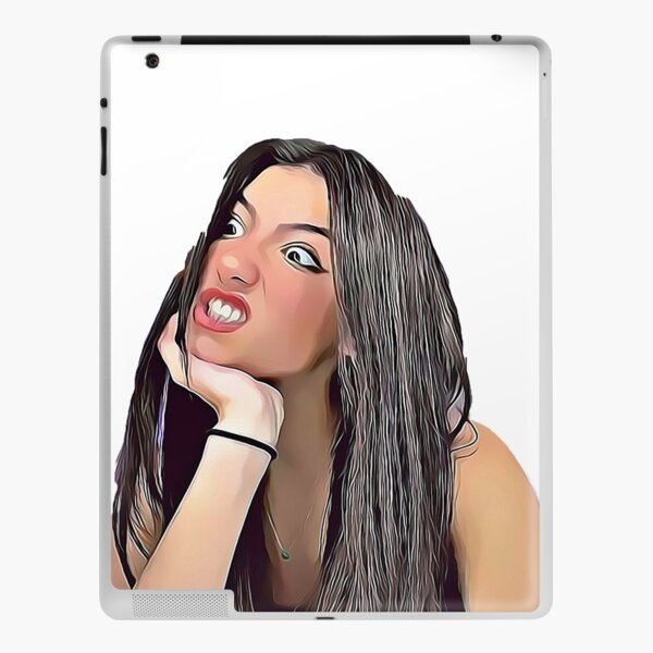 Charli Damelio Cartoonist Dunkin Tiktoker IPad Case Skin For Sale