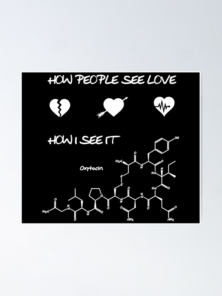 Love Through The Eyes Of A Chemist Poster For Sale By Polyartbenali