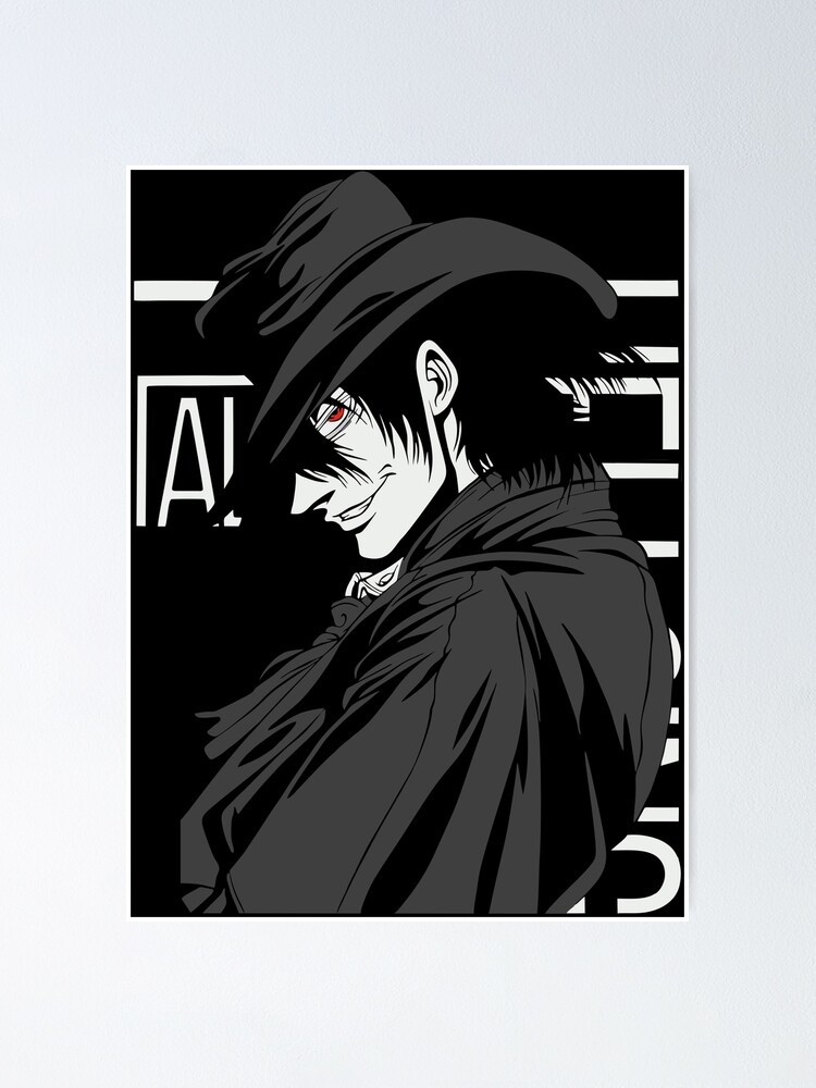 Alucard Hellsing Poster For Sale By Excusememood Redbubble