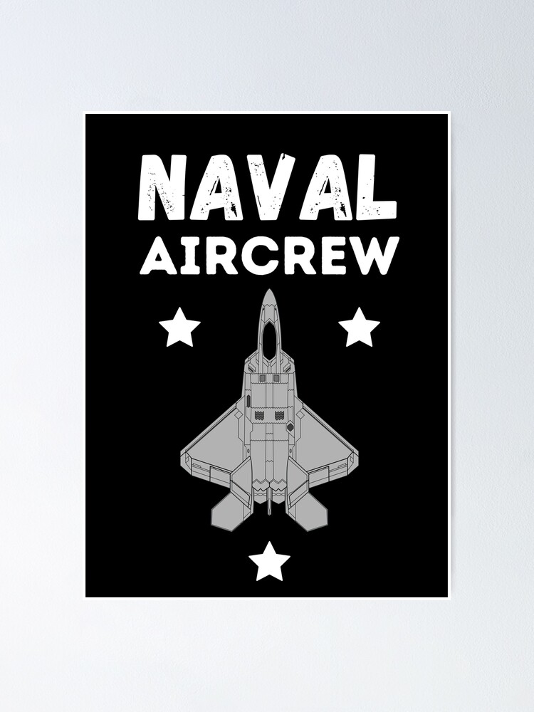 Naval Aircrew Poster By Rosacaldor Redbubble