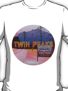 welcome to twin peaks t shirt