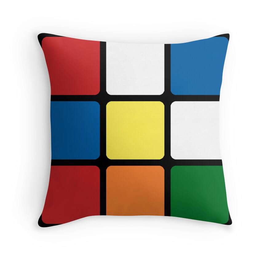 the cube pillow