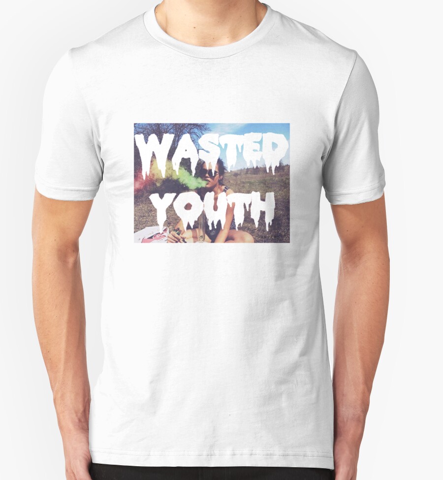 "Wasted Youth Tshirt" T-Shirts & Hoodies by alexlidster | Redbubble