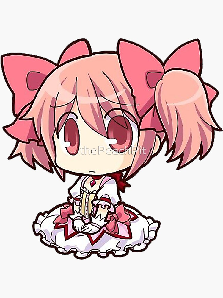 Puella Magi Madoka Magica Madoka Kaname Chibi Sticker For Sale By