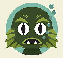 Little Creature from the Black Lagoon by renduh