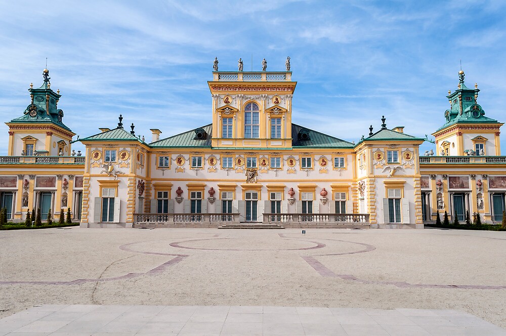 "Wilanow Palace, Warsaw, Poland." by FER737NG Redbubble