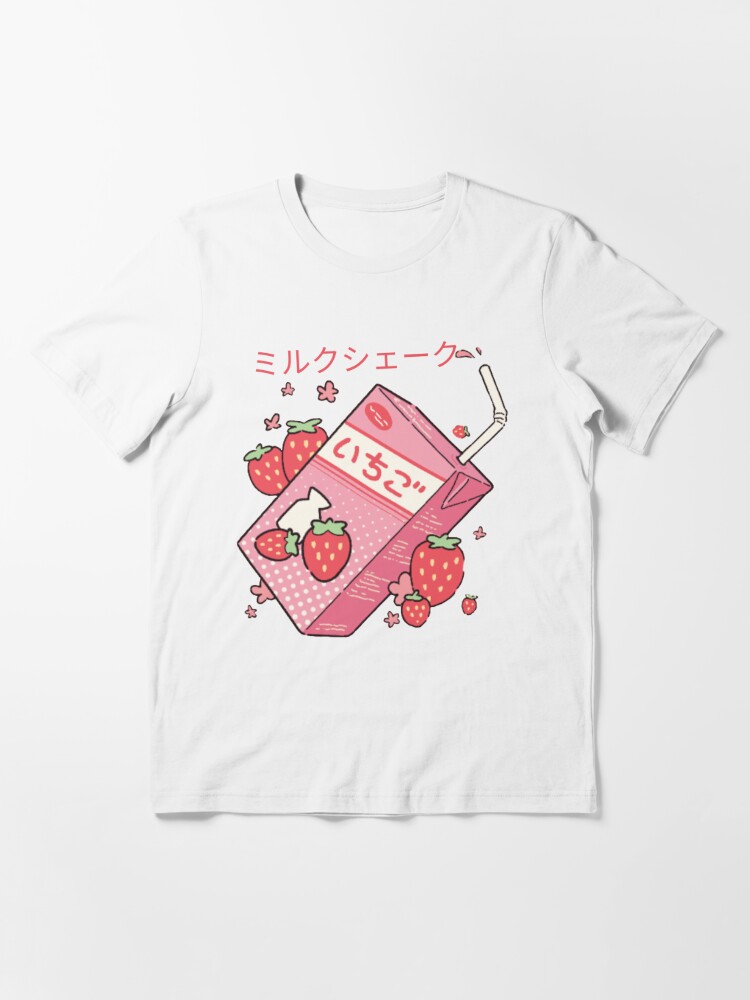 Japanese Kawaii Strawberry Milk Shake Essential Classic T Shirt T