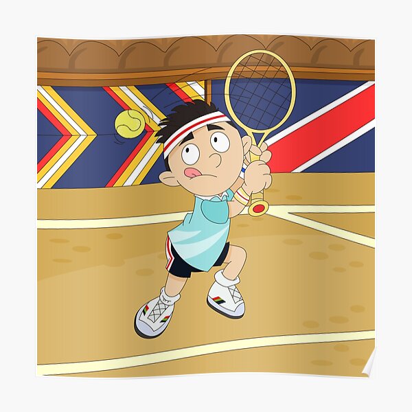 Olympic Sports Tennis Poster By Alapapaju Redbubble