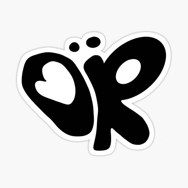 Olivia Rodrigo Logo Butterfly Sticker And More Sticker By SukiMaine