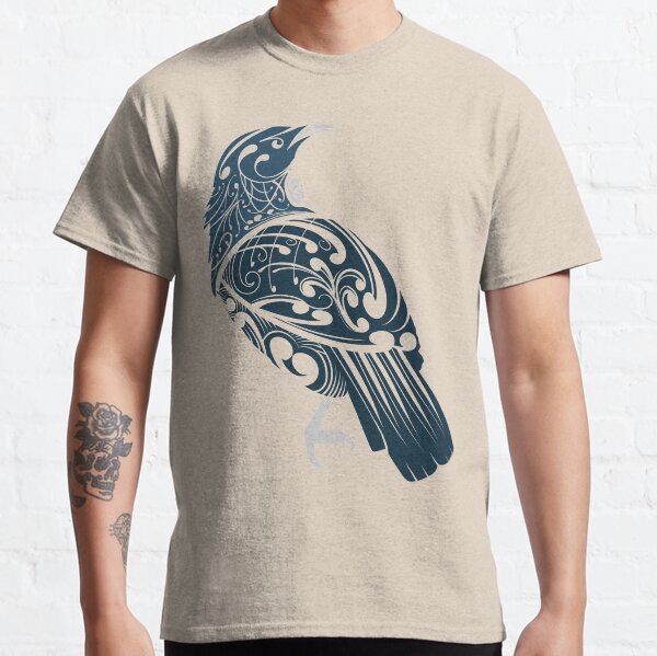 New Zealand Native Tui Bird T Shirt For Sale By Kiwidom Redbubble