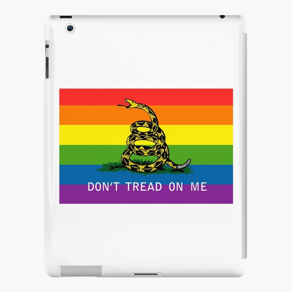 Gadsden Gay Pride Flag IPad Case Skin For Sale By MADdesign Redbubble