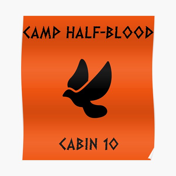 Cabin Aphrodite Camp Half Blood Poster For Sale By NettlesCampHalf Redbubble