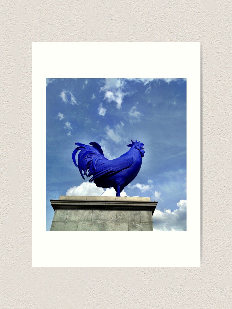 Katharina Fritsch S Hahn Cock London Art Print For Sale By Zuluspice