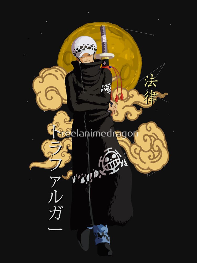 Trafalgar Law One Piece T Shirt For Sale By Reelanimedragon