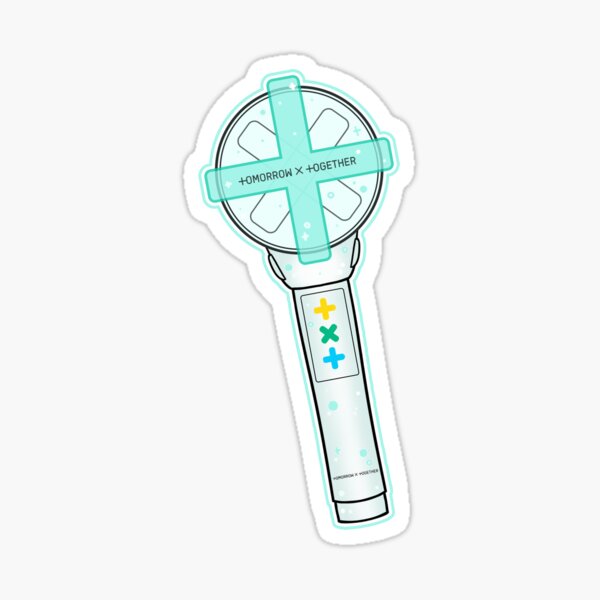 Txt Lightstick Sticker For Sale By Mariaxara Art Redbubble