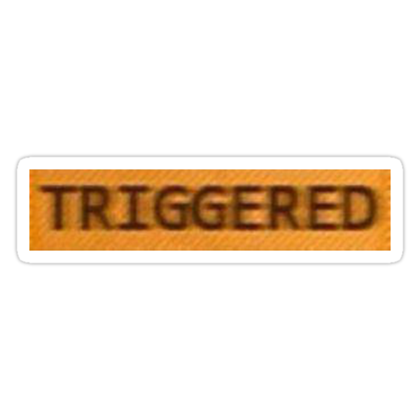 "Triggered" Stickers by MemeApparel | Redbubble