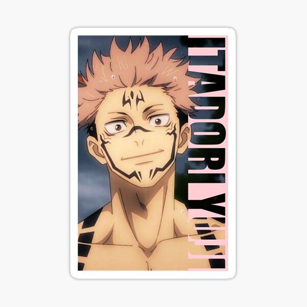 Itadori Yuuji Sticker For Sale By Sashiro250 Redbubble